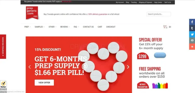 prepgeneric.com website