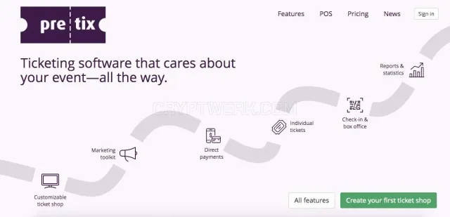Pretix website