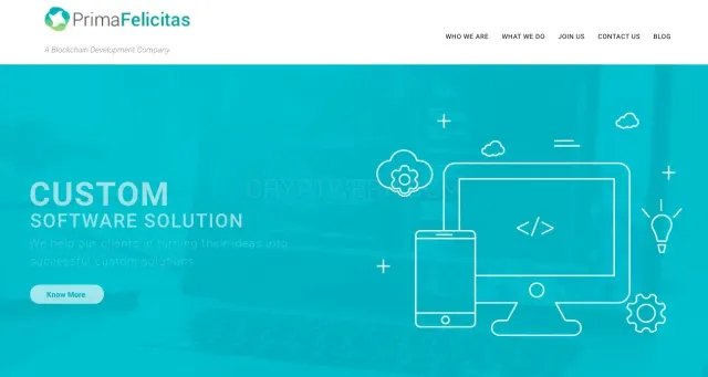 Primafelicitas Limited website