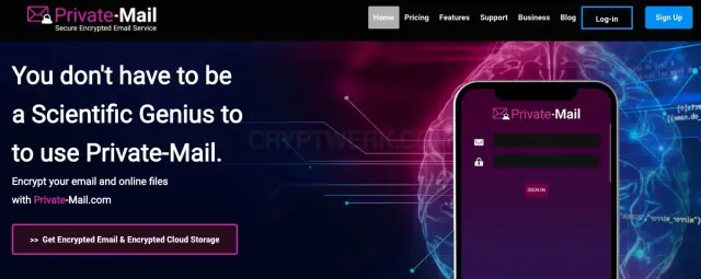Privatemail.com website