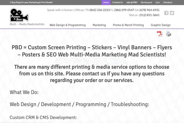 Produced by Deuce, LLC website