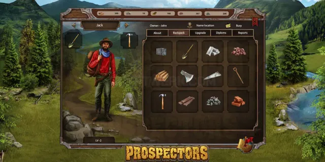 Prospectors website