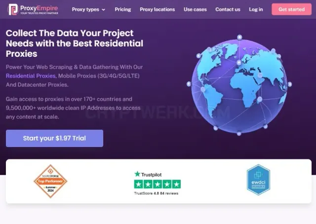 ProxyEmpire website