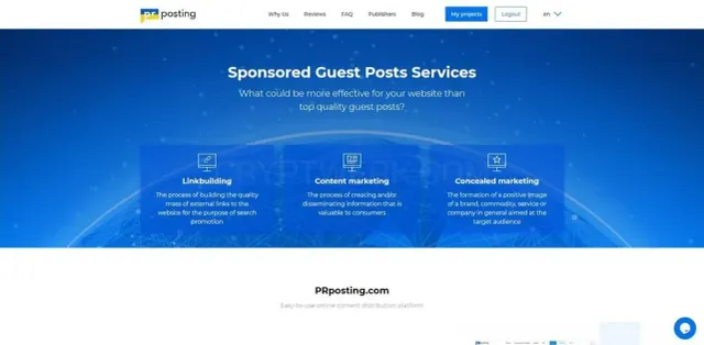 PRposting website