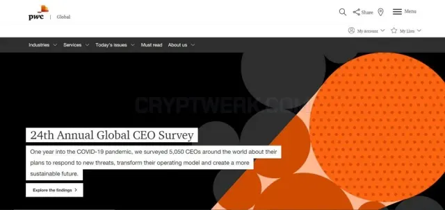 PwC website