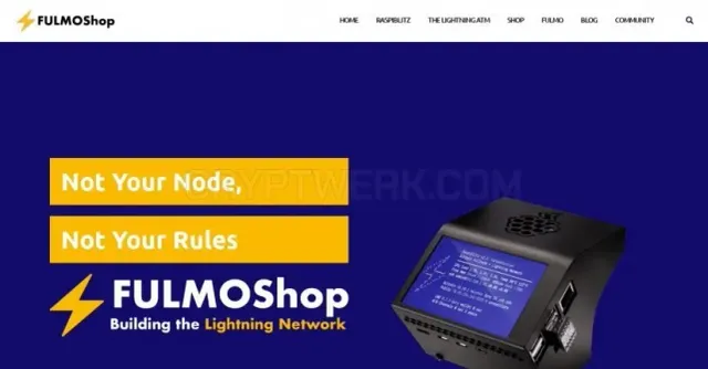 Raspiblitz website