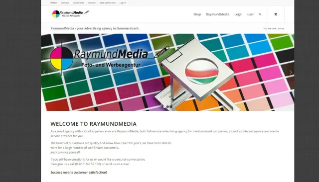 Raymundmedia.de website