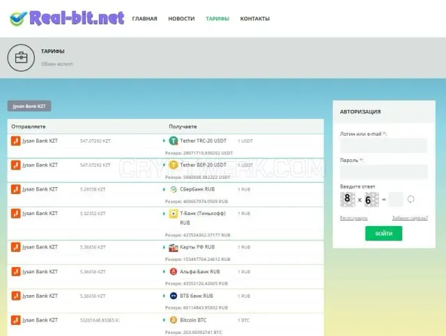 Real-bit website