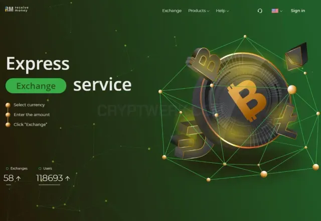 Receive-Money website