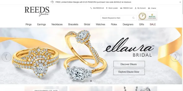 Reeds.com website