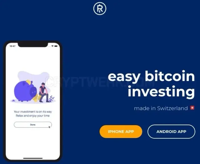 Relai - easy bitcoin investing website