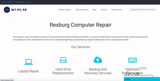 Mypcer.com website