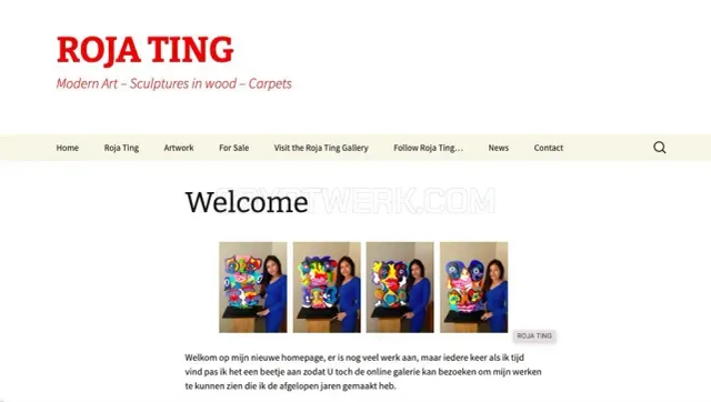 Roja Ting website