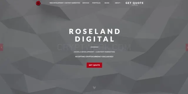 Roseland Digital website