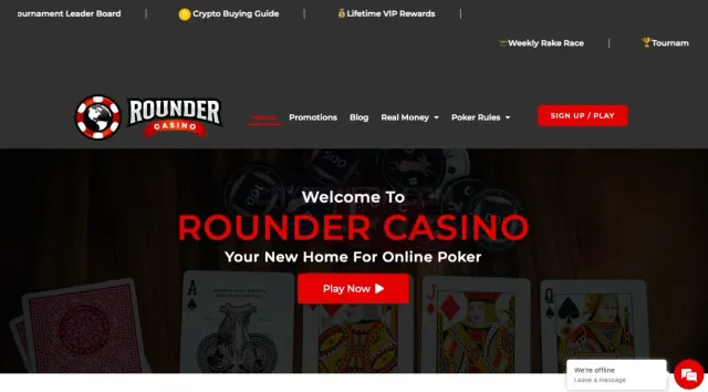 roundercasino website