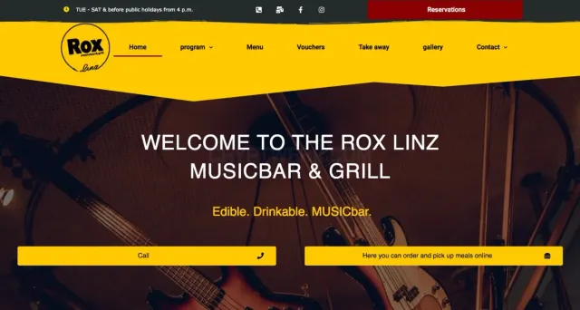 Rox-linz website