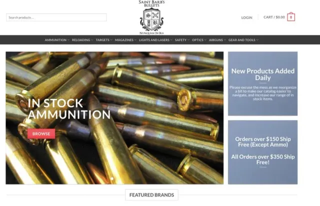 Saint Barb's Bullets website