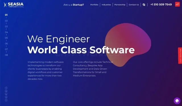 Seasia Infotech website