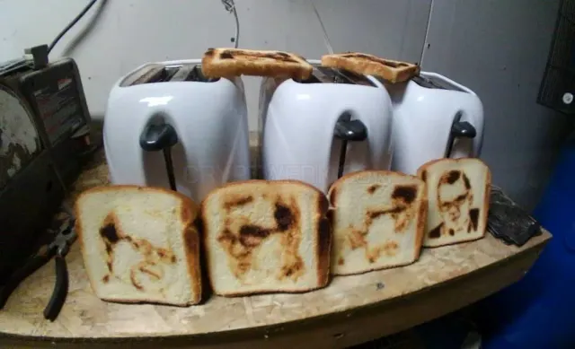 Selfie Toaster website