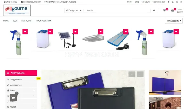 Sellbourne website