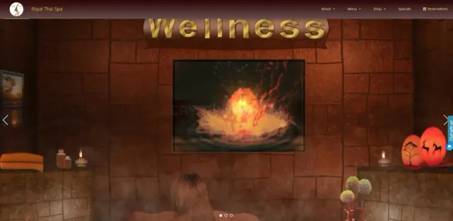 Sfroyalthaispa.com website