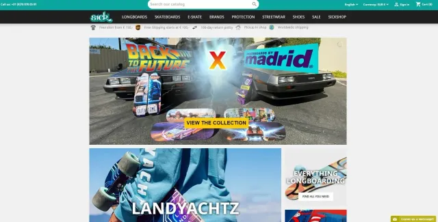 Sickboards.nl website