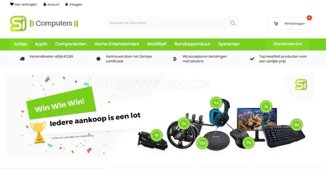 sicomputers.nl website