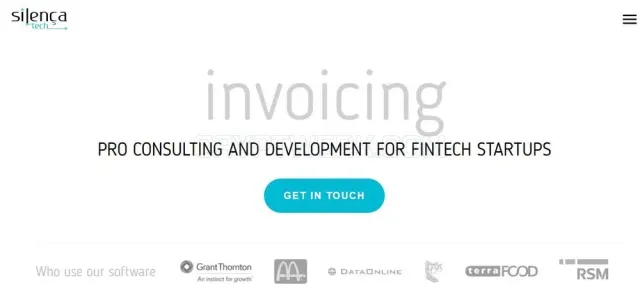 Silenca Tech website