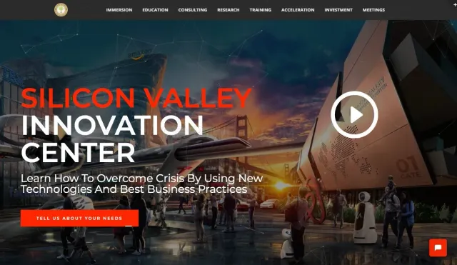 Silicon Valley Innovation Center website