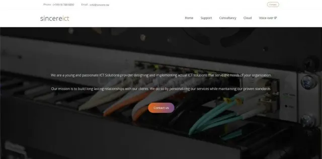 Sincere ICT Solutions website