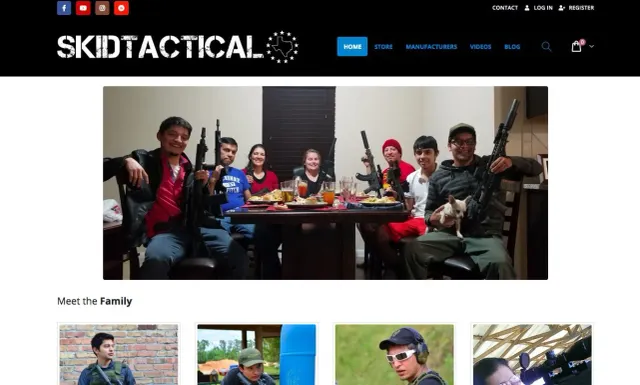 Skidtactical.com website