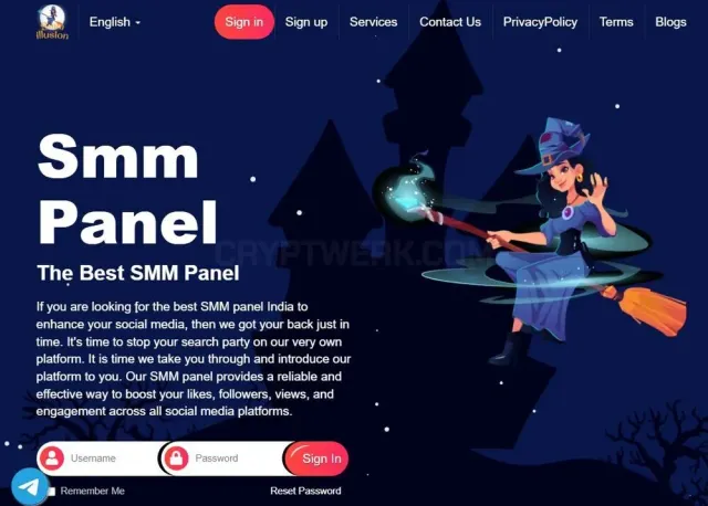 SMM Illusion website