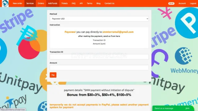 SMMterra website