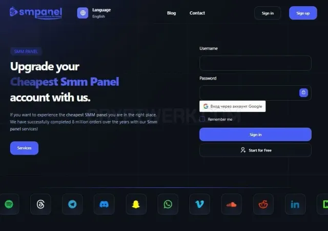 SmPanel website
