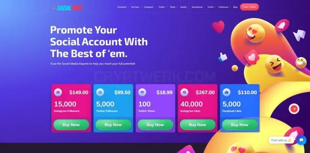 SocialPros website