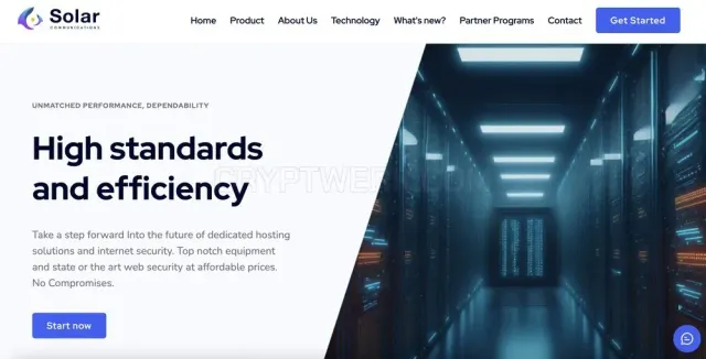 Solar Communications website