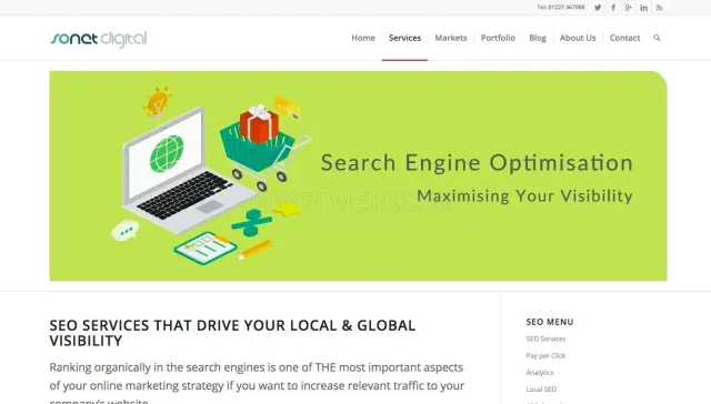 Sonet.digital website