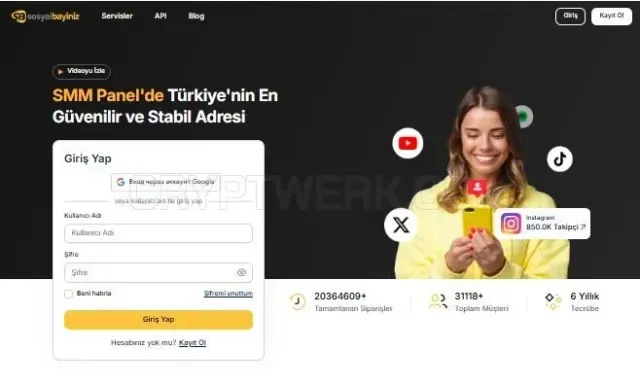 Sosyalbayiniz website