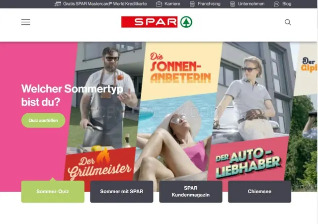 SPAR.ch website