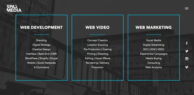 spaz media website