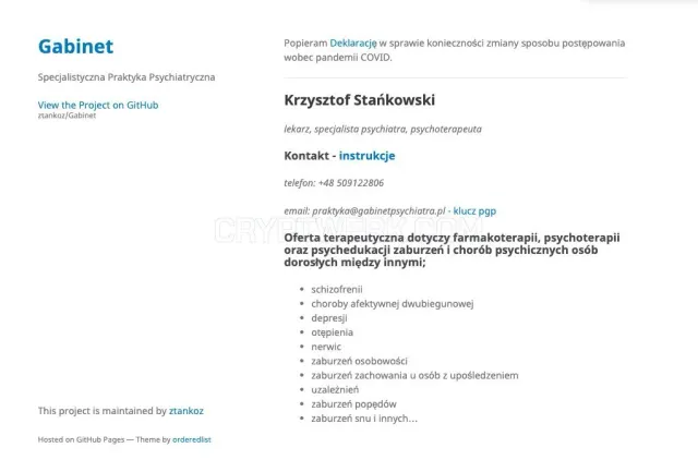Specjalistyczna Praktyka Psychiatryczna website