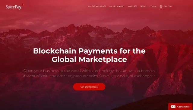 SpicePay website