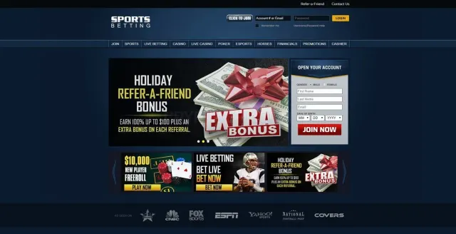 SportsBetting website