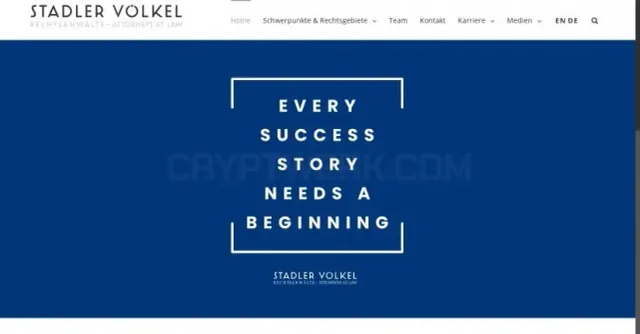 Stadler Völkel Lawyers website