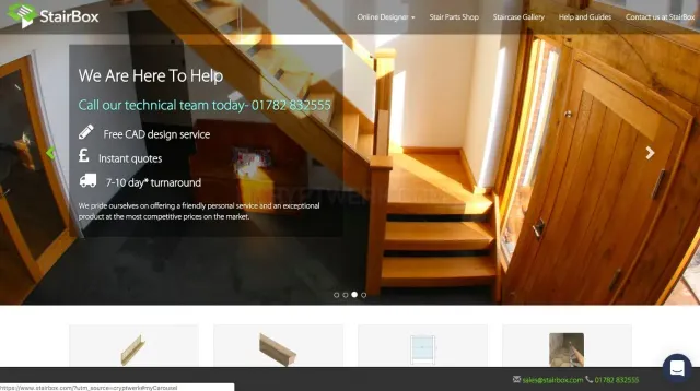 Stairbox website
