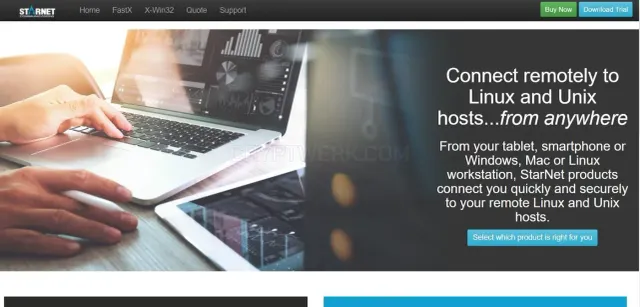 StarNet Communications website
