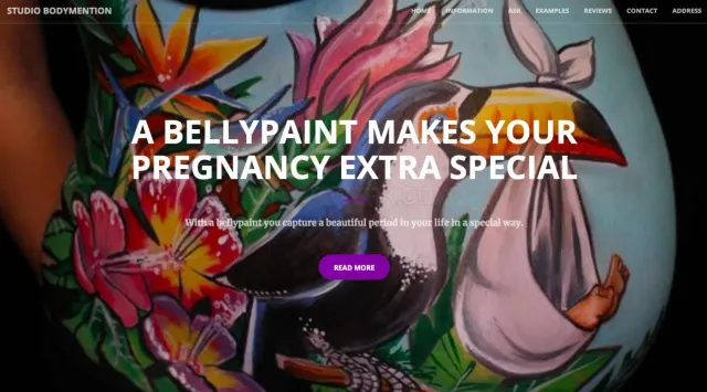 Studio Bodymention website
