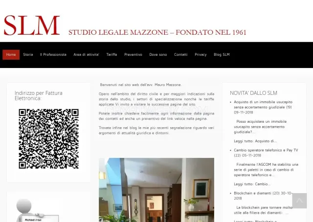 Studiomazzone.info website