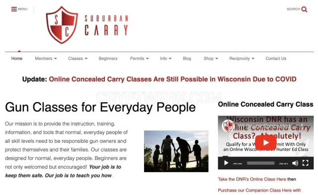 Suburban Carry website