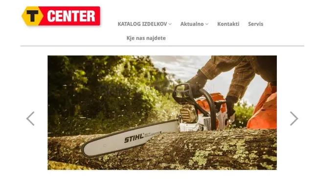 T Center website
